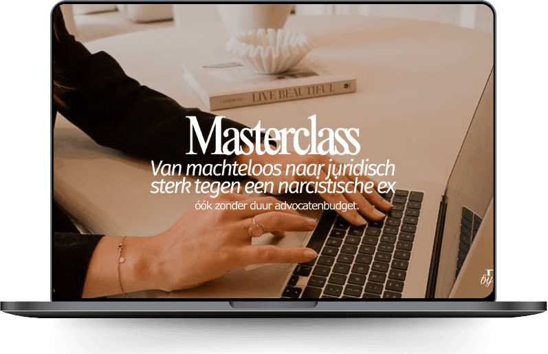 Mockup masterclass Van machteloos naar juridisch sterk